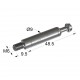 CONNECTING BOLT D.35 M6 BL48.5 L9.5